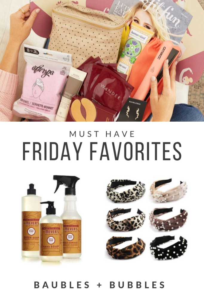 Friday Favorites | Baubles + Bubbles