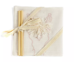 Llama Set of Two Straws And Cocktail Napkins Gift Set | Sustainable Swaps - Baubles + Bubbles
