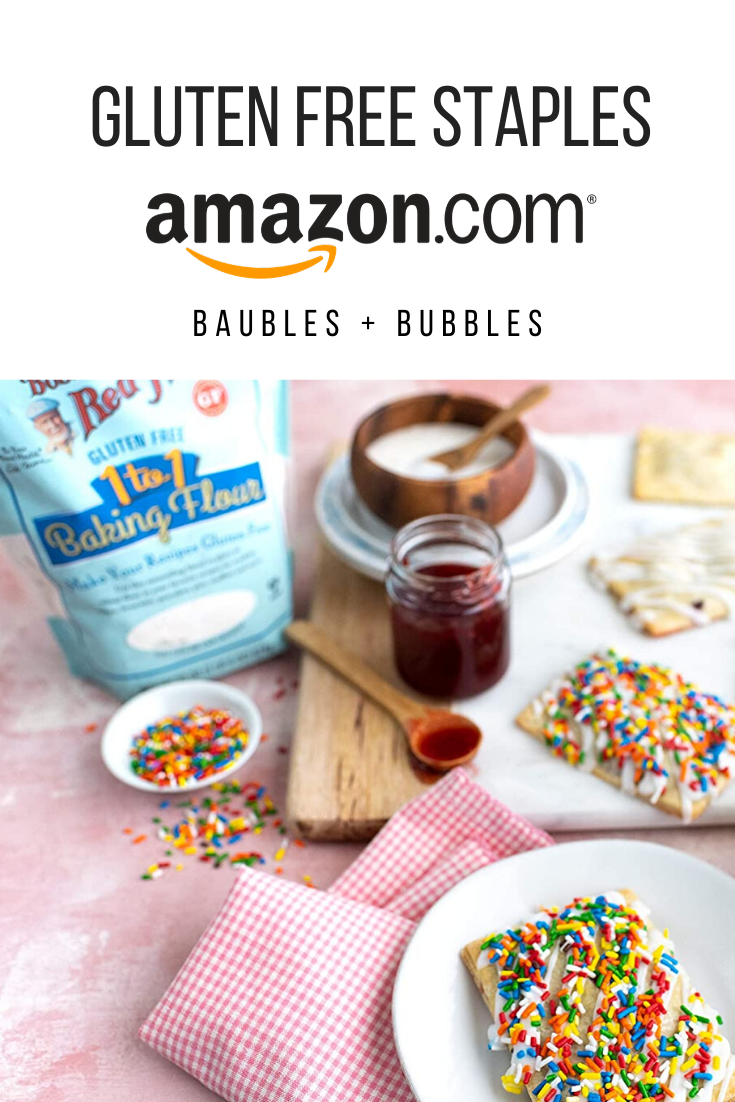 Amazon Essentials - Gluten Free Pantry Staples | Baubles + Bubbles