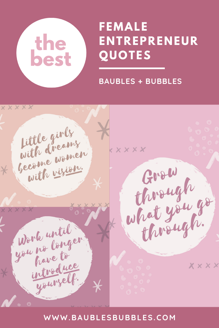 A Few of My Fav Female Entrepreneur Quotes