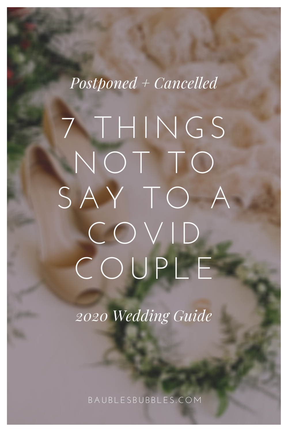 7 Things Not to Say to a COVID Wedding Couple