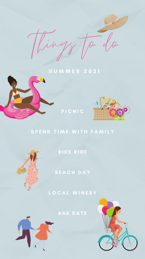 Summer 2021 Bucket List | Baubles + Bubbles